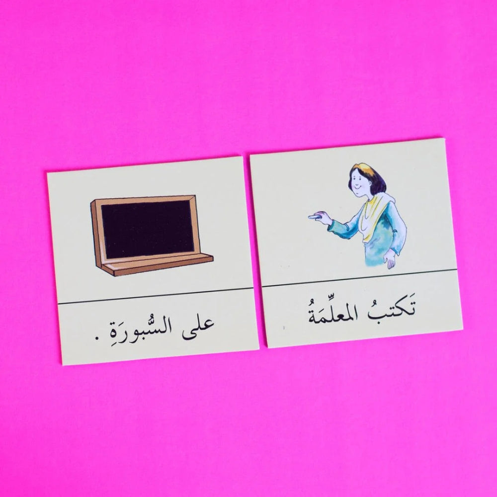 Arabic Simple Sentences Building Game